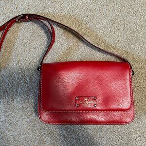 kate spade Leather Flap Crossbody